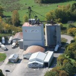 Ariel photo of the Inkerman Mill